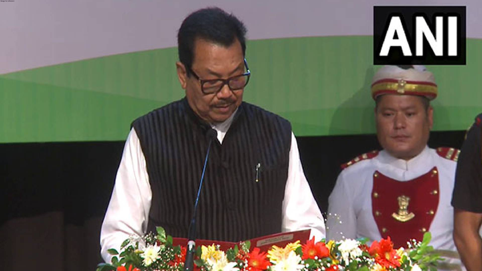 Chowna Mein takes oath as Deputy CM of Arunachal for 2nd consecutive term